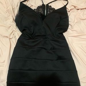 black dress